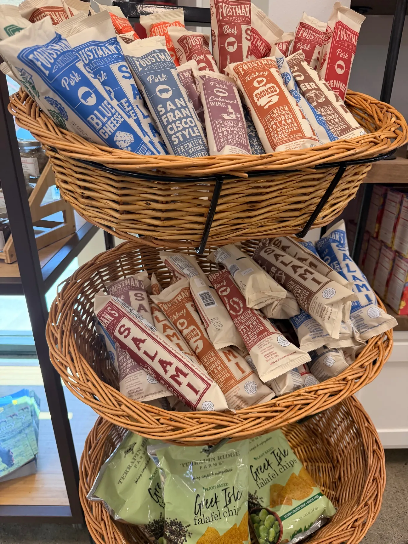 House salami baskets